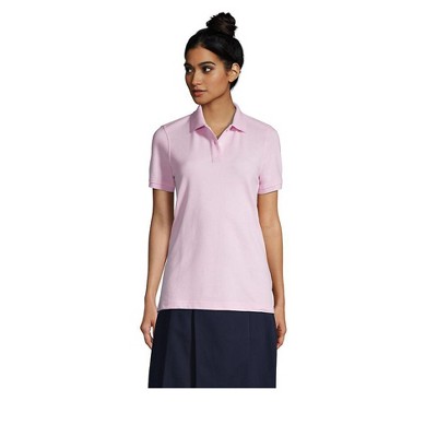 School Uniform Young Women's Short Sleeve Mesh Polo Shirt