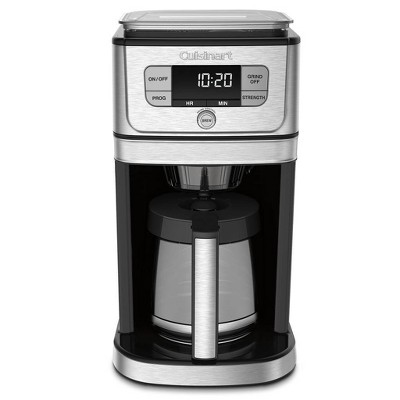 Mr. Coffee 12-Cup Automatic Burr Grinder Black Precision Grinding for all  Coffee types in Black