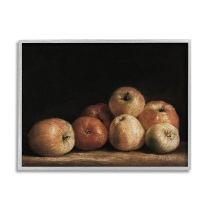 Stupell Industries Classic Apple Vintage Still Life Framed Giclee Art - 1 of 4