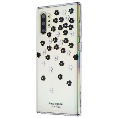 Case Mate licensed - Kate Spade Hard Case for Galaxy Note10+ & Note10+ (5G) - Clear/Scattered Flowers