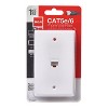 RCA TPH562RV CAT-5E/6 RJ45 Wall Plate in White - 4 of 4