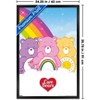 Trends International Care Bears - Rainbow Magic Framed Wall Poster Prints - 3 of 4