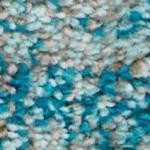 ivory/teal blue