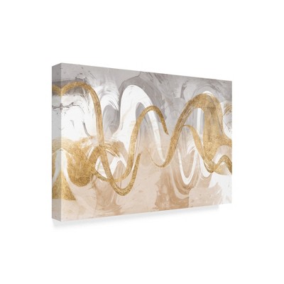 Trademark Fine Art -Jennifer Goldberger 'Infinite Swirl I' Canvas Art