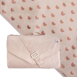 Tiny Twinkle Waterproof Picnic Blanket | 5'x7' 100% Recycled Polyester, Sandproof, Foldable & Portable for Beach, Camping, Travel - 1 of 4