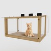 Waterproof Wooden Cat Window Box Catio, Outdoor Window Perch Enclosure for Indoor Cats, Fits 24¨C35" Window Frames - Nertpow - 4 of 4