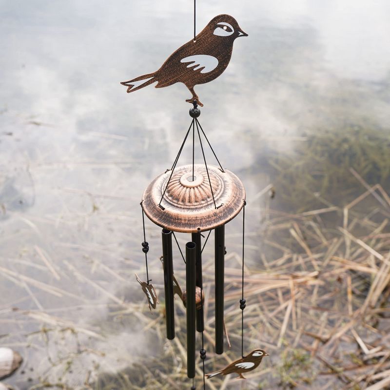 Dawhud Direct 32" H Soothing Songbirds Wind Chimes for Outside - Unisex Gift, 6 of 9