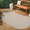 JONATHAN Y Evan Modern Rustic Organic Curve Indoor/Outdoor Area Rug - 4 of 4