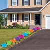 Big Dot of Happiness Hats Off Grad Graduation Lawn Decorations - 10 Piece - 3 of 4