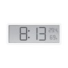 LED Digital Alarm Clock for Bedroom,Rechargeable Desk Clock with Date Temperature Humidity,12/24H Digital Wall Clock - 3 of 4