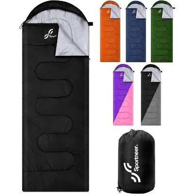 Sportneer Sleeping Bag, 3 Seasons Warm Cold Weather Sleeping Bags for Adults Kids Boys Girls