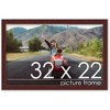 PosterPalooza | Classic Modern Brown Picture Frame - UV Acrylic, Backing Board, Hanging Hardware Included - 3 of 4