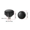 Unique Bargains Plastic Threaded Bolt Knurled Clamping Knob Thumb Screws 6 Pcs - 2 of 4