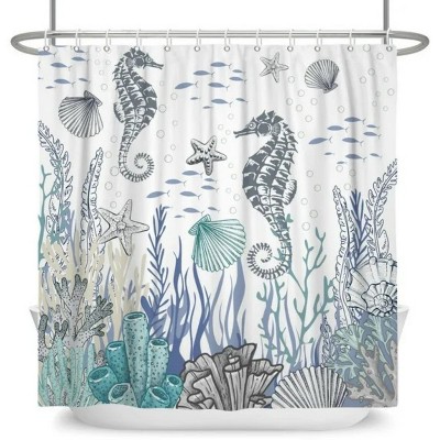 LunaLulinlk Beach Theme Shower Curtain