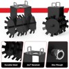 Disc Harrow Implements ATV Food Plot Impact Implements ATV/UTV Disc Harrow Plow Scraper Blade for Improving Soil Quality and Crop Yield - 4 of 4