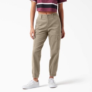 Dickies Women's High Rise Fit Cargo Jogger Pants - 1 of 4