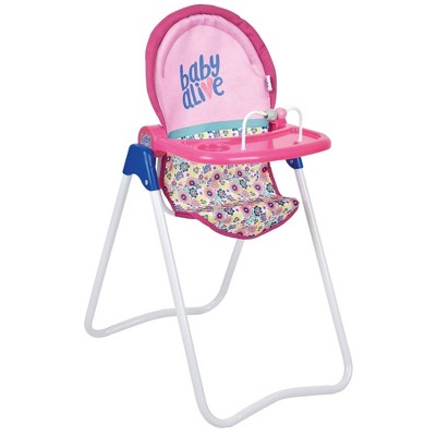 high chair baby doll