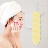 Unique Bargains Teardrop-shaped Compressed Facial Sponge 5 Pcs - 3 of 4