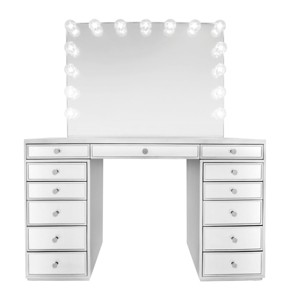 Impressions Vanity SlayStation® Plus Premium Mirrored Vanity Table - 1 of 4