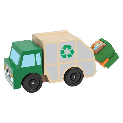 melissa and doug flatbed tow truck