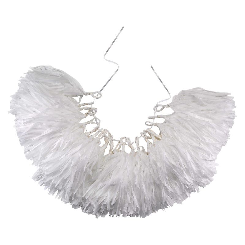 All About White Tassel Garland, 1 of 2