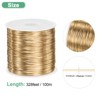 Unique Bargains DIY Crafting Copper Jewelry Beading Wire Roll - 3 of 4