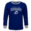 NHL Tampa Bay Lightning Youth Crew Neck Pajama Set - 2 of 3