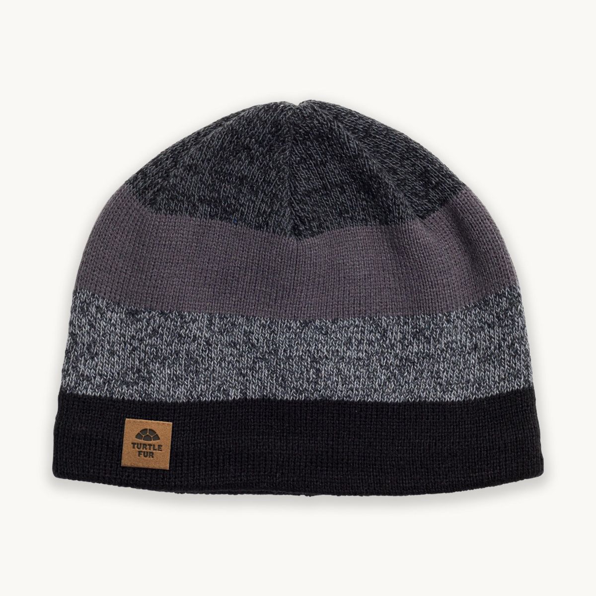 Turtle Fur BTV Recycled Ocean Ragg Wool Beanie - Youth Sustainable Knit Winter Hat