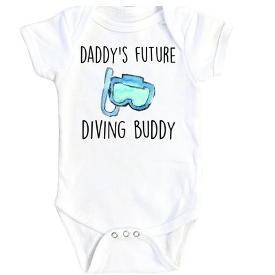 Diving Buddy - Baby Boy Girl Clothes Infant Onesie® Funny Cute Newborn GS1