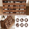 Drawer Dresser, Double Dresser With Solid Wood Legs, Chest Of Dresser For Bedroom, Living Room, Walnut - 4 of 4