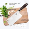 imarku 7 Inch Cleaver, SUS440A Japan High Carbon Stainless Steel Butcher Knife with Ergonomic Handle, Useful Kitchen Gadgets for Home and Restaurant - 4 of 4