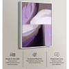 Art Remedy Fashion Fest Amethyst and Earth Combo Retro Abstract Wall Art Framed - 3 of 4