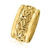 Ross-Simons 18kt Yellow Gold Wide Byzantine Ring - 3 of 4
