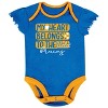 NCAA UCLA Bruins Girls' 3pk Bodysuit - 2 of 4