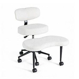 JIONJOY Ergonomic Cross-Legged Meditation & Office Chair - 360