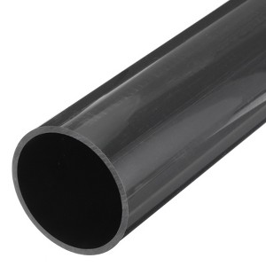 Unique Bargains High Impact Water Plumb Cable Sleeve PVC Rigid Round Pipes 20" Length - 1 of 4