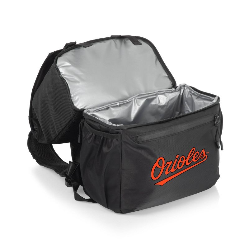 MLB Baltimore Orioles Tarana Backpack Soft Cooler - Carbon Black, 2 of 6