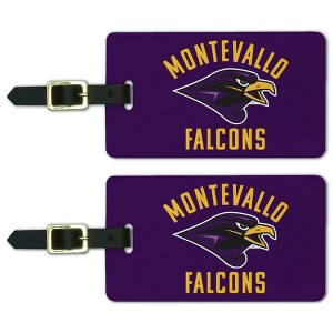 University of Montevallo Falcons Logo Luggage ID Tags Suitcase CarryOn Cards  Set of 2 - 1 of 4