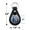 Lord of the Rings Aragorn Character Black Leather Keychain - 4 of 4
