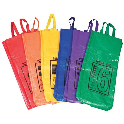 Children's Factory Potato Sack Jumping Bags  - Set of 6