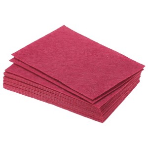 Unique Bargains Polyester Soft Home Handcrafts Project DIY Felt Fabric Sheets 18 Pcs - 1 of 4