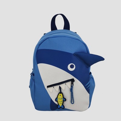 Toddler Boys' Shark Print Backpack - Cat & Jack™ Blue