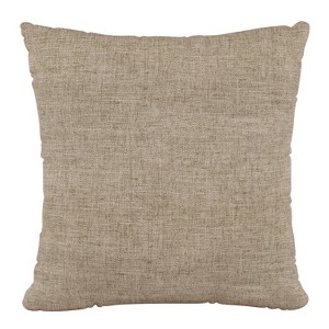 18"x18" Zuma Polyester Pillow Linen - Skyline Furniture: Mid-Century Modern, Indoor, Zipper Closure - 1 of 4