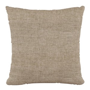Polyester Square Pillow In Zuma Linen - Skyline Furniture