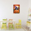 Stupell Industries Cat Peeking from Jack-o-Lantern Canvas Art - 3 of 4