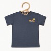 The Juniper Shop Mini Smiley Let's Go Exploring Front and Back Toddler Short Sleeve Tee - 2 of 4
