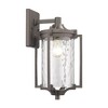 Chloe Lighting Chatelet Transitional 1 Light Rubbed Bronze Outdoor Wall Sconce 16" Height - 2 of 4
