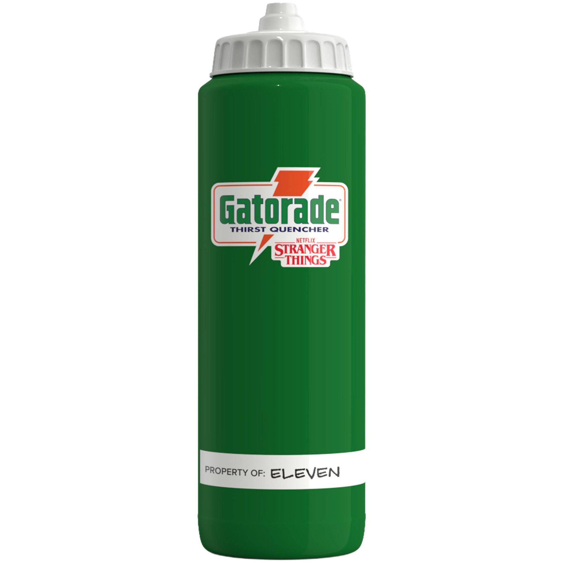 Gatorade 32oz Squeeze Bottle Stranger Things - Green