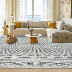 Area Rugs, Washable Living Room Rugs Boho Non-Slip Dining Room,  Rugs Indoor Floor Carpet for Living Room Bedroom Dining Room - 1 of 4