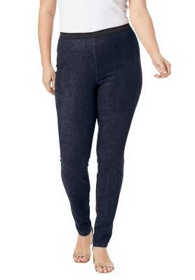 Jessica London Women's Plus Size Stretch Denim Skinny Jegging
